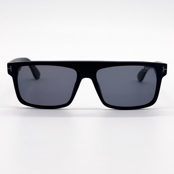 NEW TOM FORD SUNGLASSES PHILIPPE-02 TF999/D Polarized 02D BLACK MEN SUNGLASSES - Picture 4 of 8